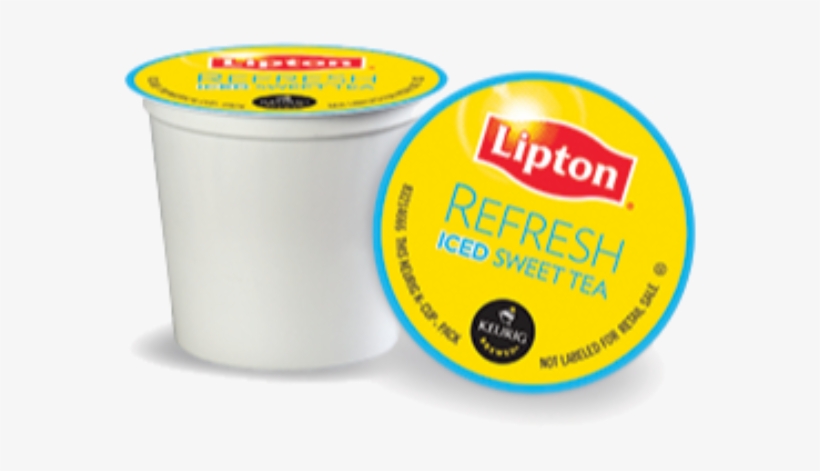 Lipton Refresh Iced Sweet Tea K-cup 22/box - Lipton, transparent png download