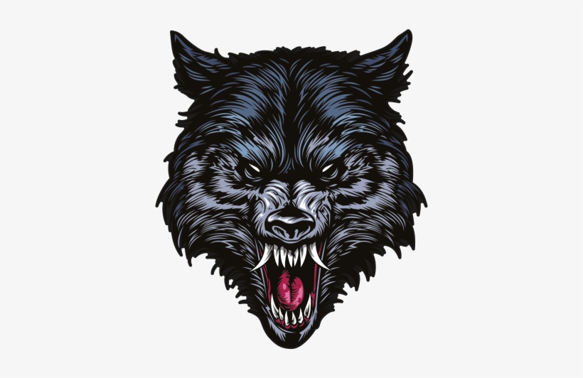 600 X 600 3 - Angry Wolf, transparent png download