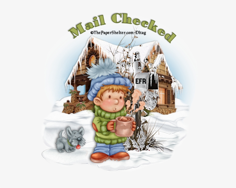 Tps Mail Checked Efr - Cartoon, transparent png download