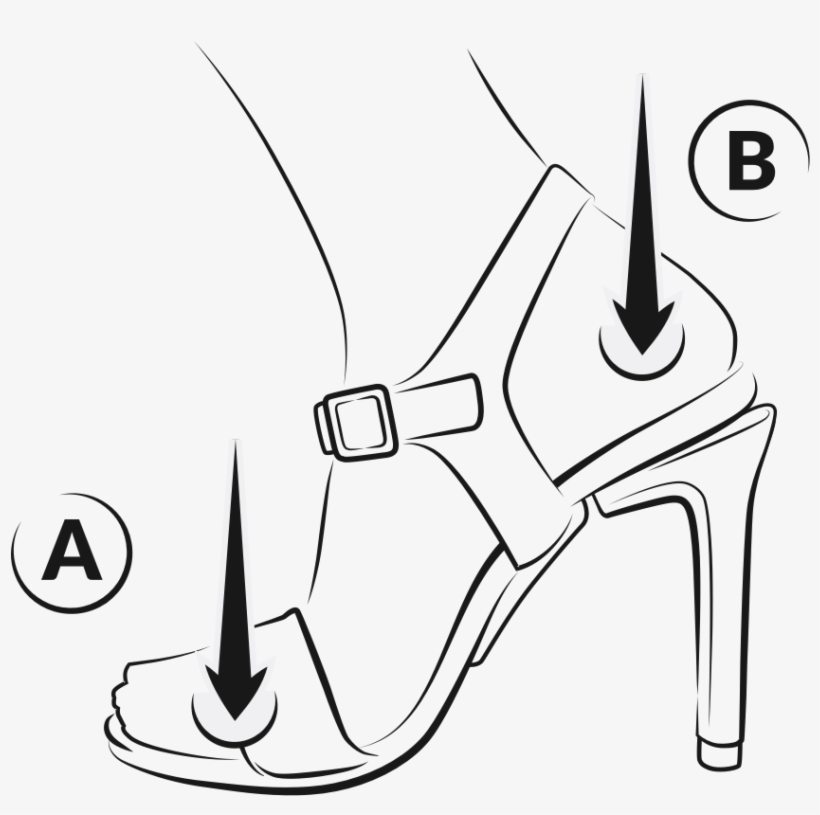 Shift Your Weight Onto The Ball Of Your Foot And Press - Basic Pump, transparent png download