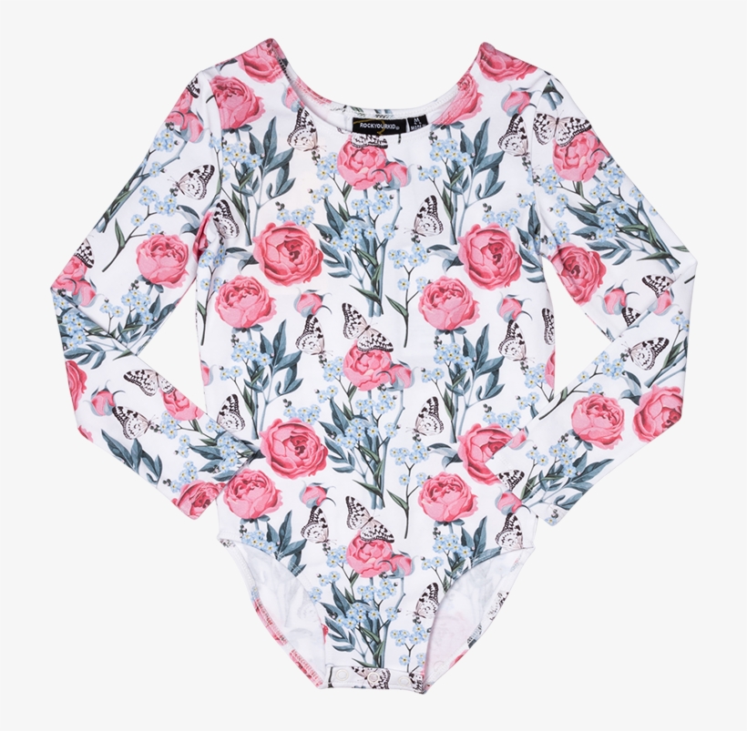 Ryk Forget Me Not Leotard Front V=1519591834 - Blouse, transparent png download