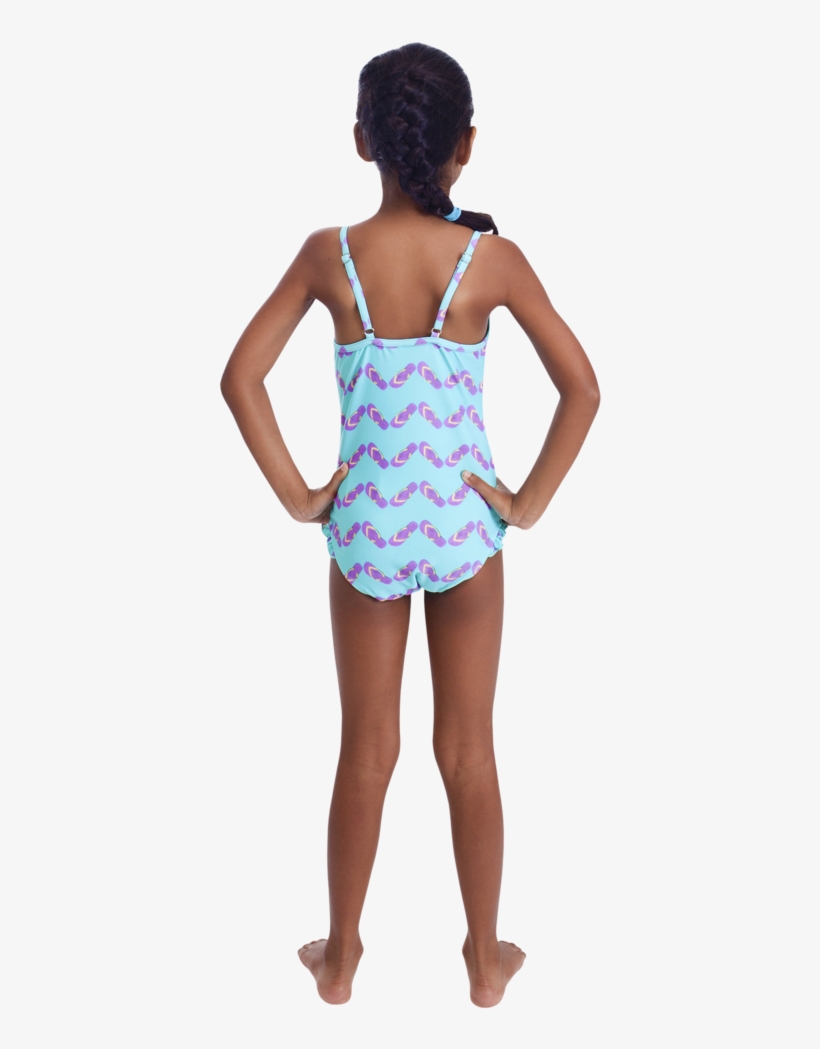 Flip Flop Swimsuit - Maillot, transparent png download
