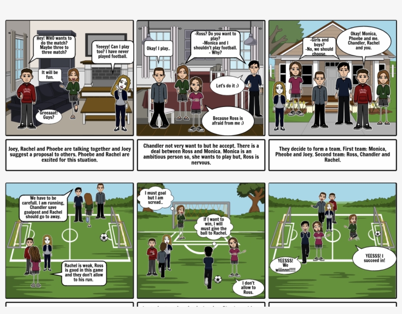 The One With The Football - Cartoon, transparent png download