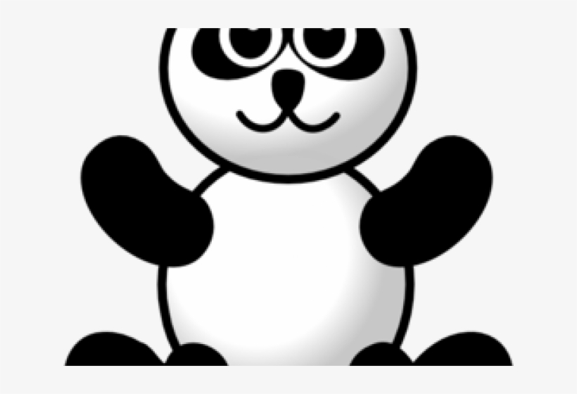 Toy Clipart - Panda Teddy Bear Clipart, transparent png download