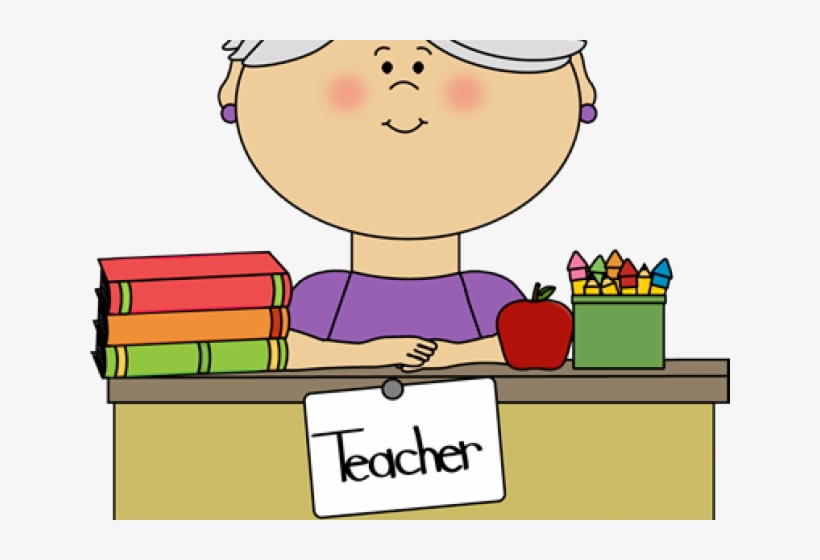 Teacher Clip - Clipart Teacher, transparent png download