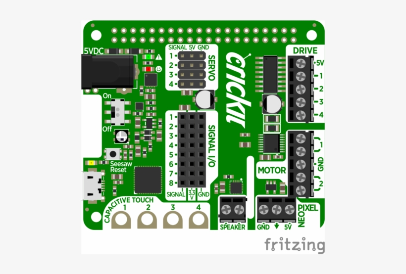 Circuit Playground Crickit Hat Bb - Portable Network Graphics, transparent png download