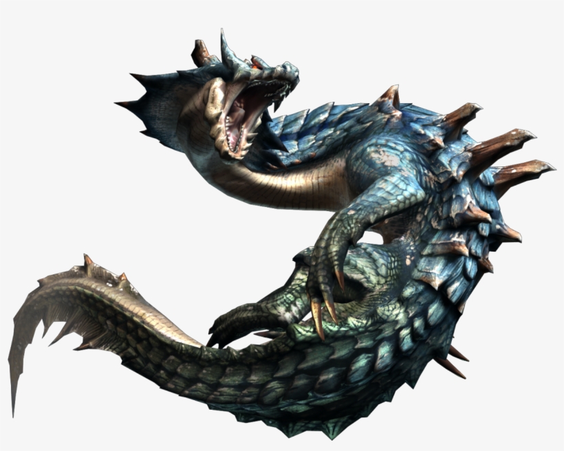 Banner Freeuse Stock Monster Transparent Underwater - Monster Hunter Water Monster, transparent png download