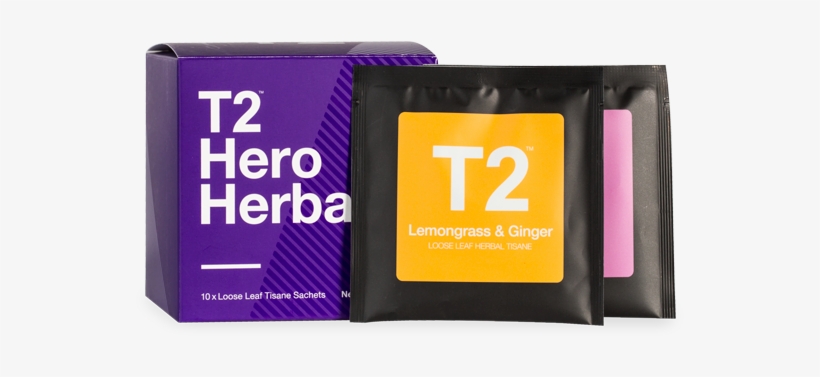 Hero Herbals Loose Leaf 10pk Gift Cube - T2 Tea, transparent png download
