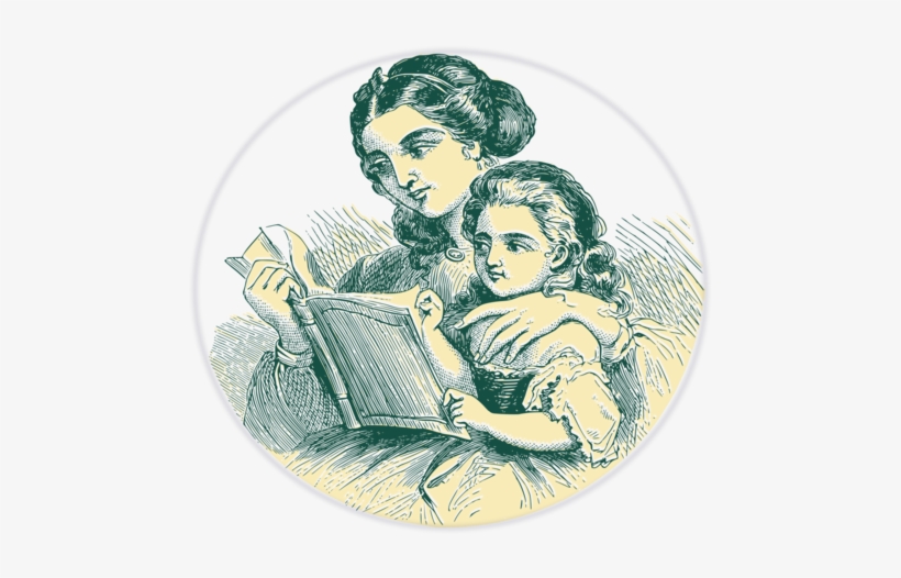 Mother Child Son Infant Daughter - Mother Daughter Img Sketch, transparent png download