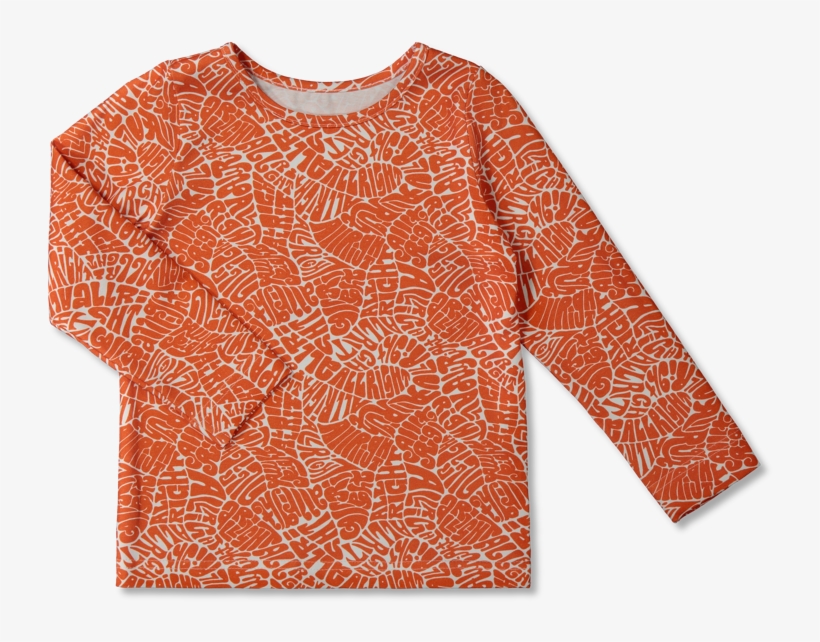 Vimma Long Sleeve Shirt Pau Template Template 80 140cm - Sweater, transparent png download