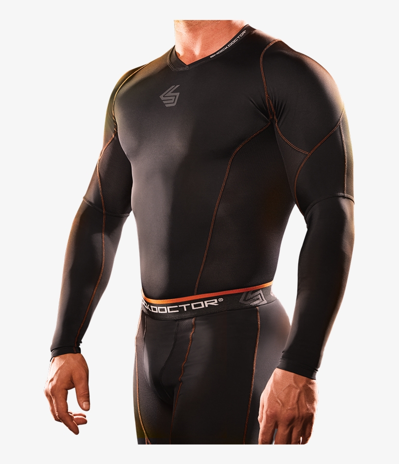 Shock Doctor Svr Compression Shirt, transparent png download