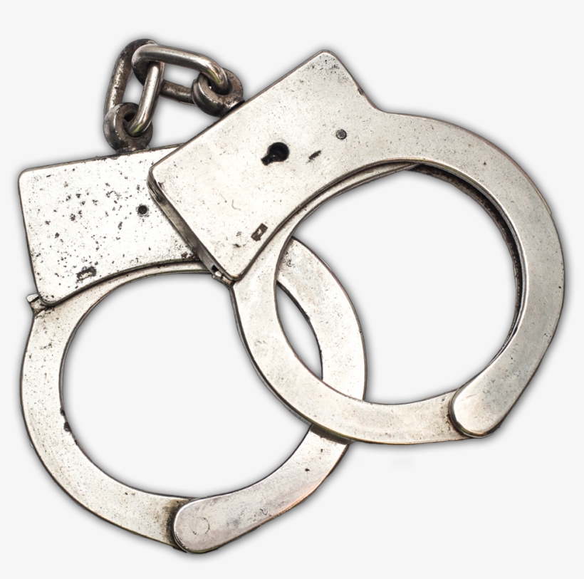 Handcuffs - Silver, transparent png download