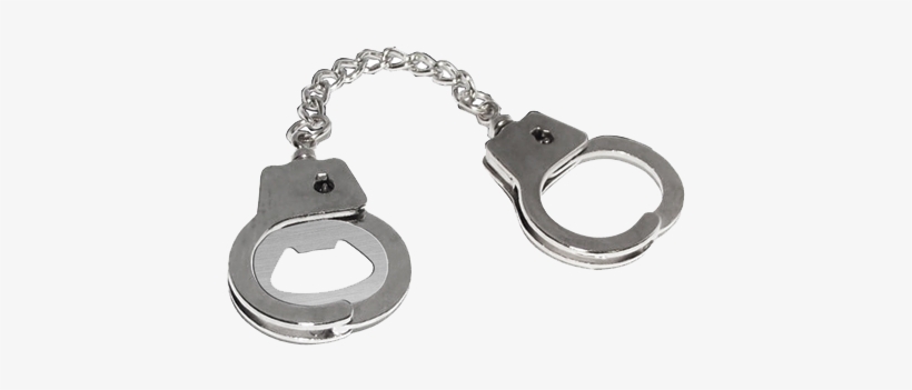 Key Cuffs Bottle Opener And Key Chain - Chain, transparent png download