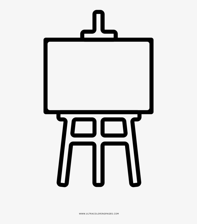 Endorsed Easel Coloring Page - Transfusión De Sangre Para Colorear, transparent png download