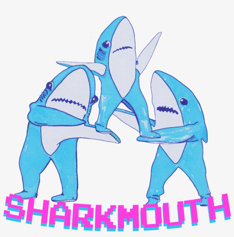Sharkmouth Fake Shirt, transparent png download