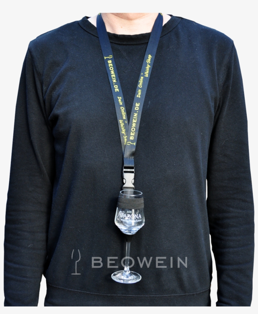 Whisky Glass Holder With Lanyard - Guinness, transparent png download