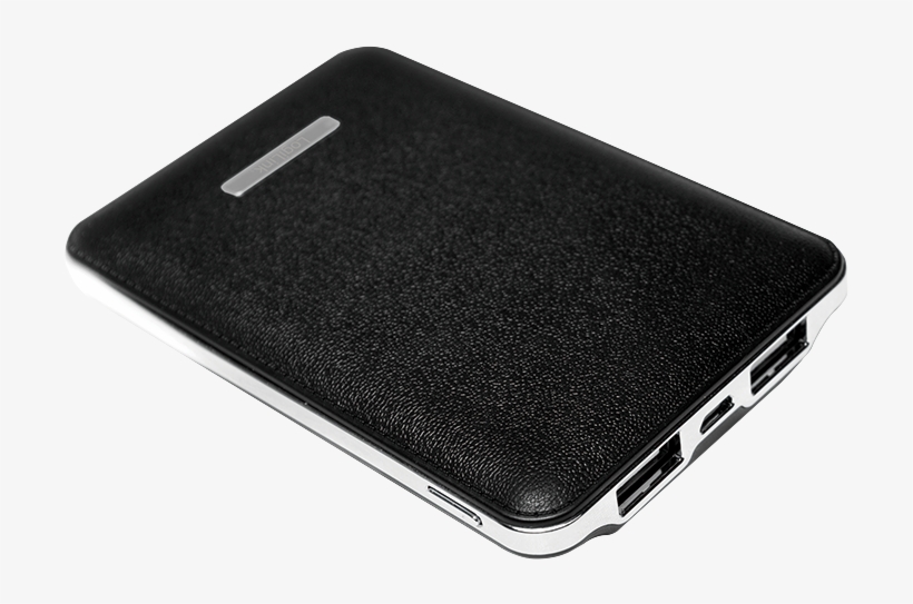 Pa0125b Mobile Power Bank With Leather Texture Design, - Smartphone, transparent png download