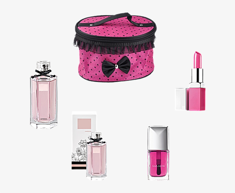Laminated Poster Perfume Lipstick Cosmetics Pink The - Produit De Beauté Et Parfum, transparent png download
