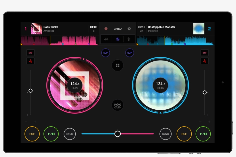 Mobile Dj App For Android™ - Wedj App, transparent png download