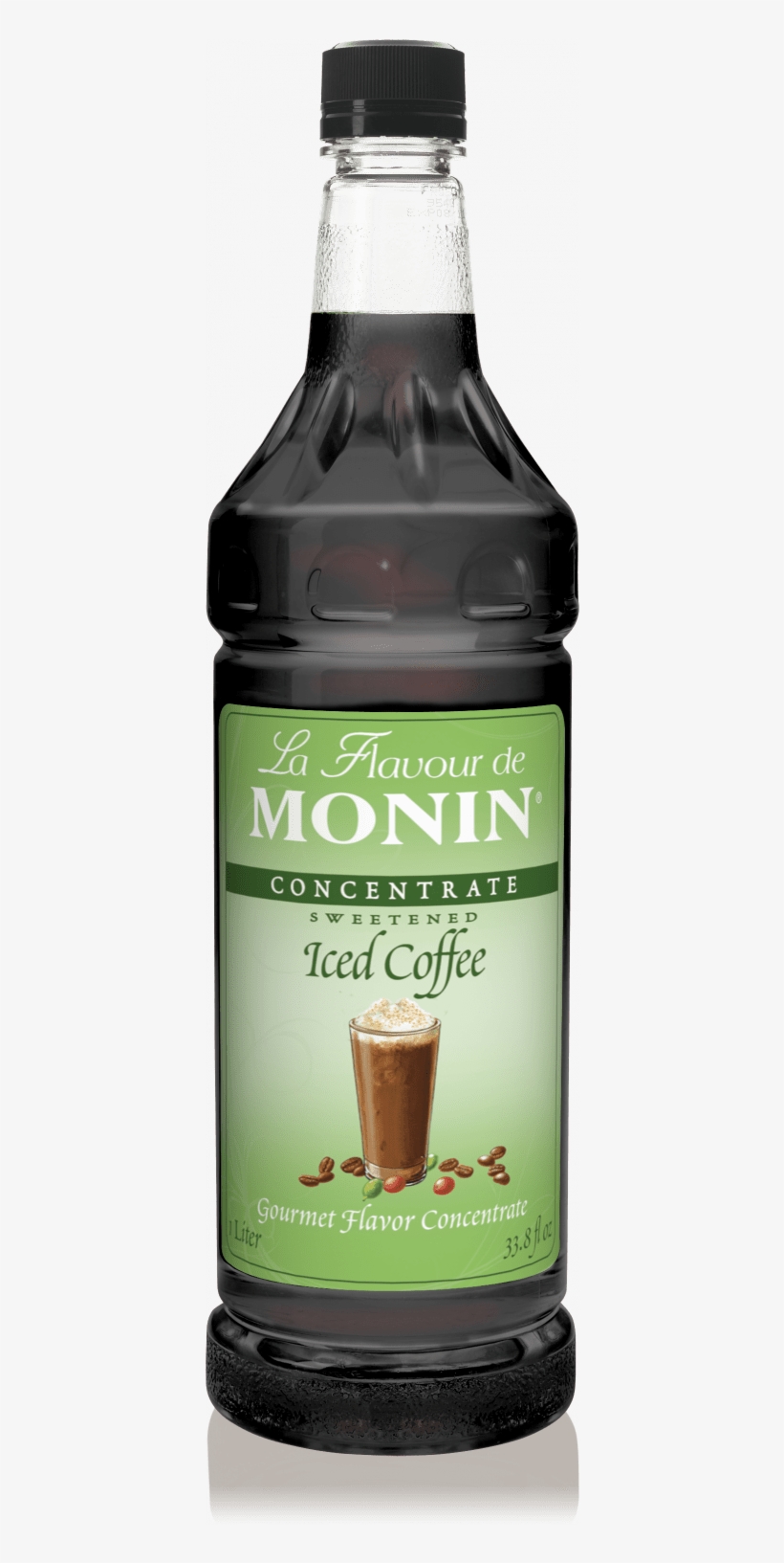 Monin Iced Coffee Concentrate 1l - Monin Berry Sangria Syrup, transparent png download