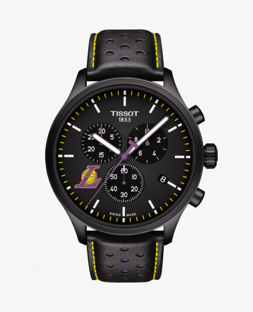 Tissot Chrono Xl Nba Teams Special Los Angeles Lakers - Tissot Houston Rockets Watch, transparent png download