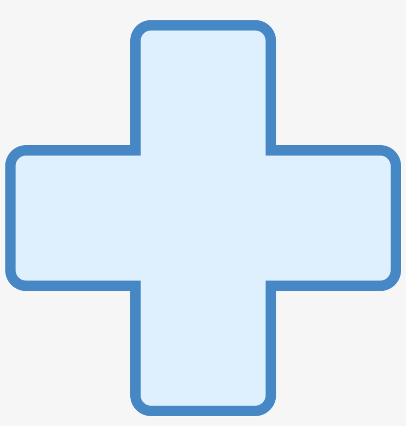 Xbox Cross Icon - Cross, transparent png download