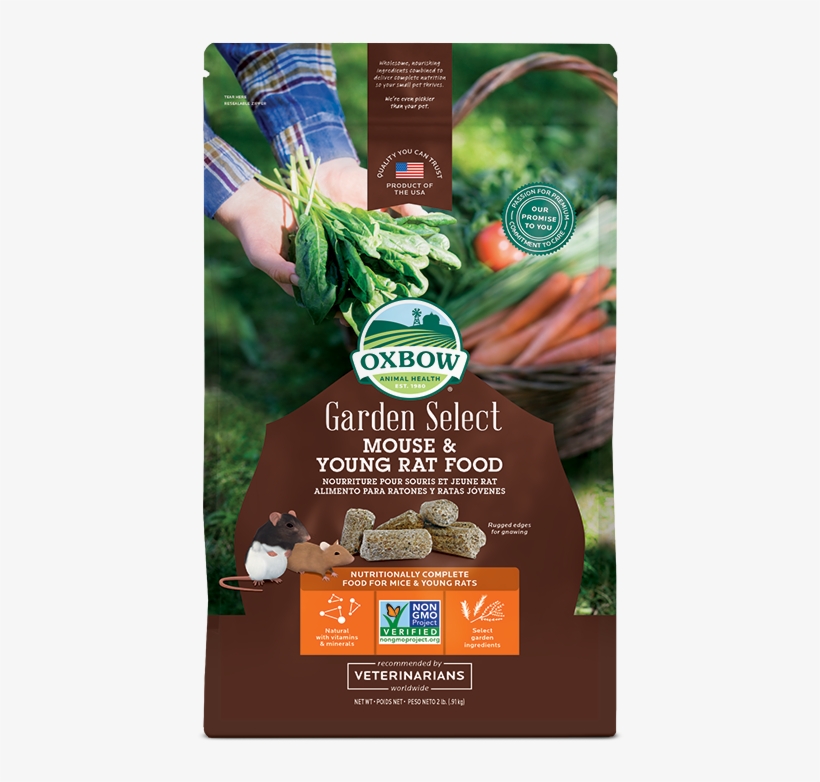 Garden Select Mouse & Young Rat Food - Oxbow Garden Select Hamster, transparent png download