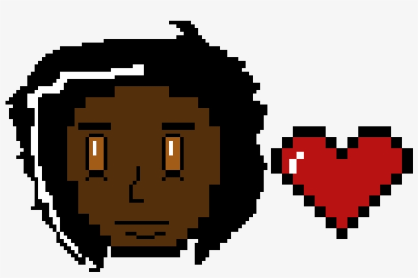 Meow - Pixel Heart, transparent png download