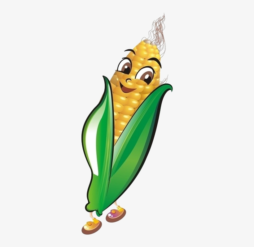 Maize Corn Cartoon Free Hd Image Clipart - Illustration, transparent png download