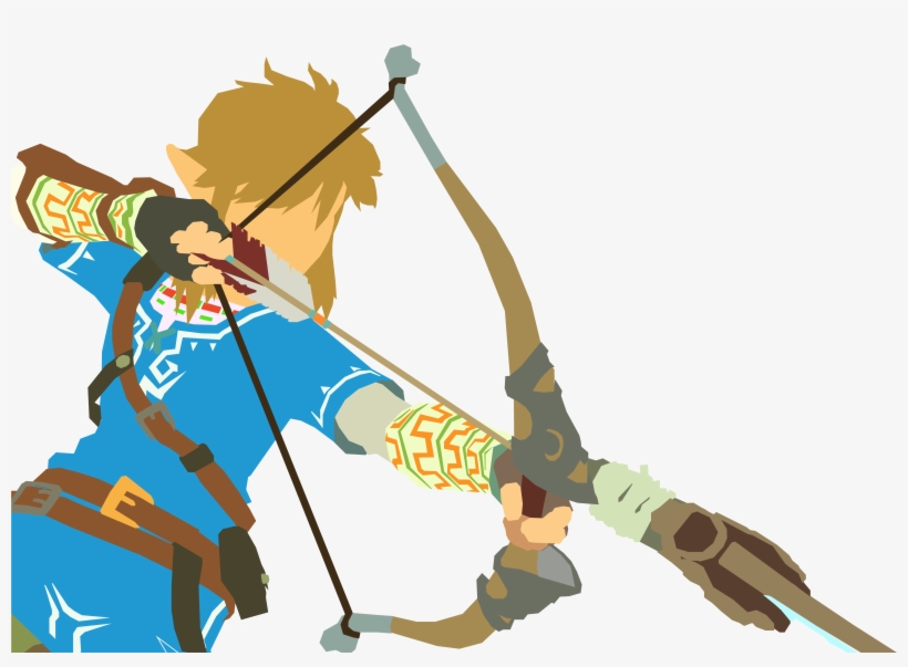 6912 X 4320 12 - Link Botw No Background, transparent png download