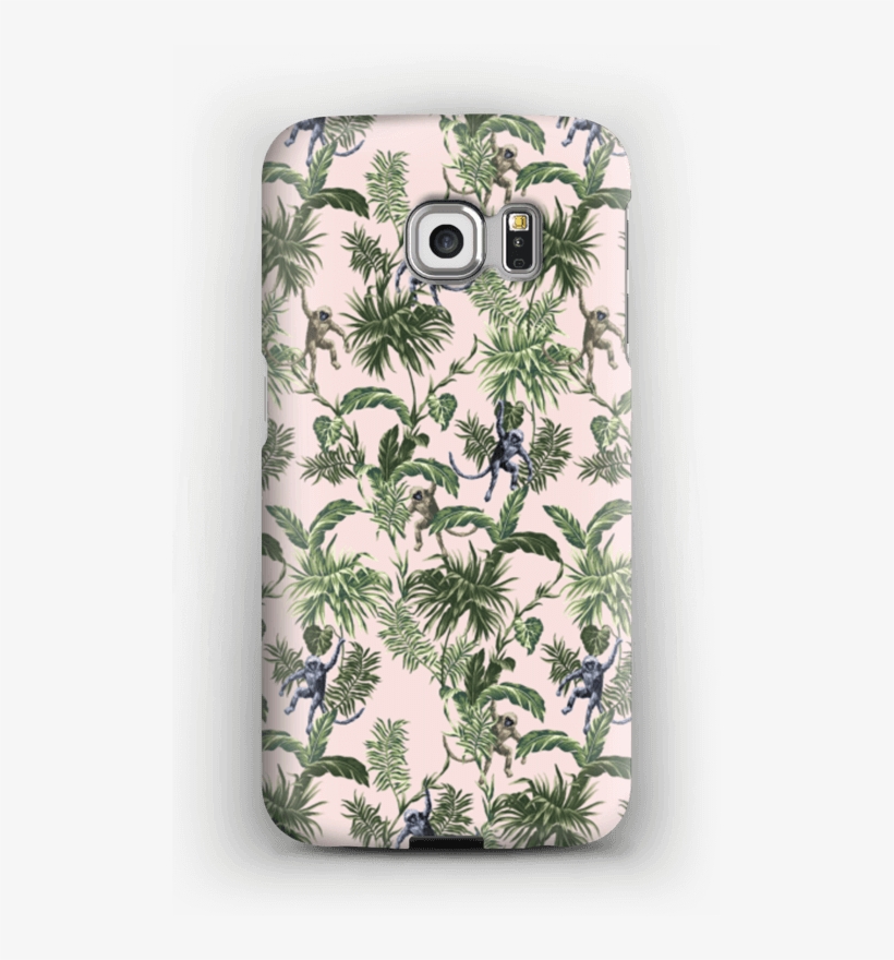 Happy Monkeys Case Galaxy S6 Edge - Smartphone, transparent png download