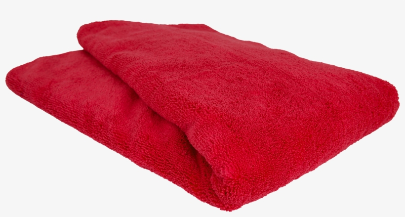 Chubby Supra Microfiber Towel - Microfiber 80 20 Blend Red, transparent png download