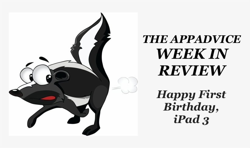 The Appadvice Week In Review - Skunk Image Cartoon Draw, transparent png download