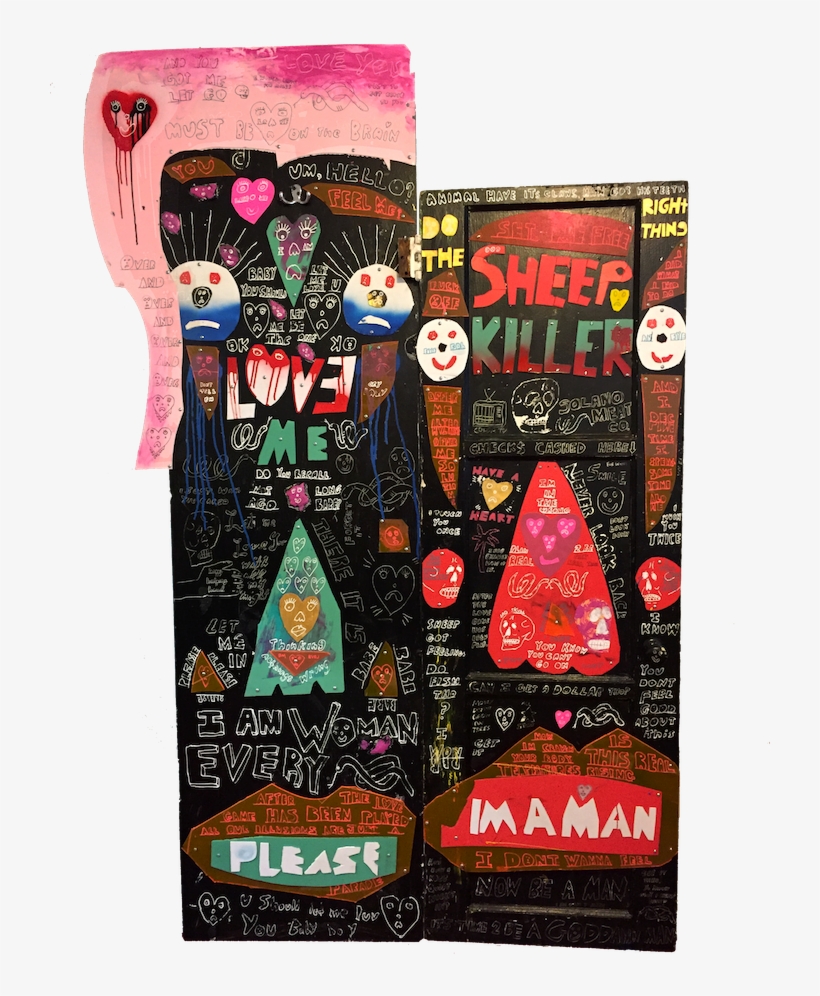 A Sheep Killer And His Wife Wood, Plastic, Pvc, Mirror,, transparent png download