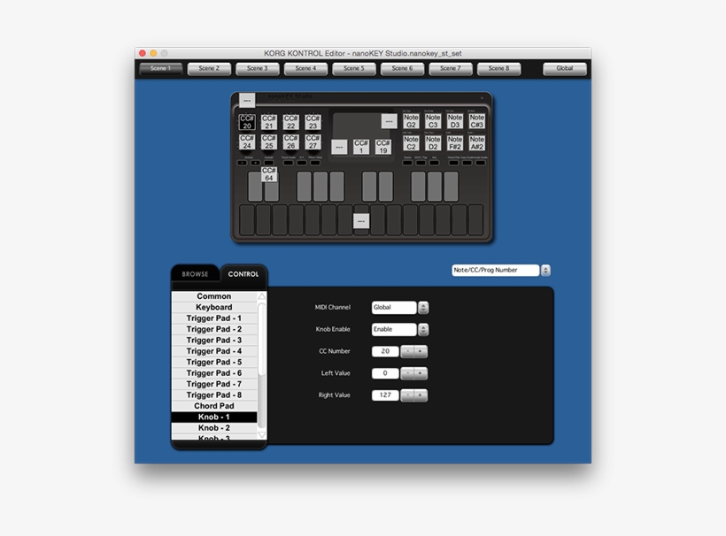 You Can Adjust The Velocity Curve Of The Keyboard, - Korg Kontrol Editor, transparent png download