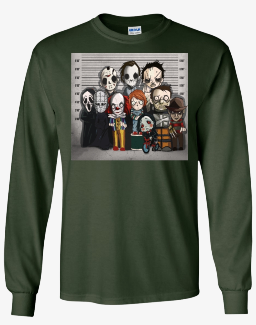 Chibi Crime Horror Film Character Jason Voorhees Chucky - Jason Chibi Shirt, transparent png download