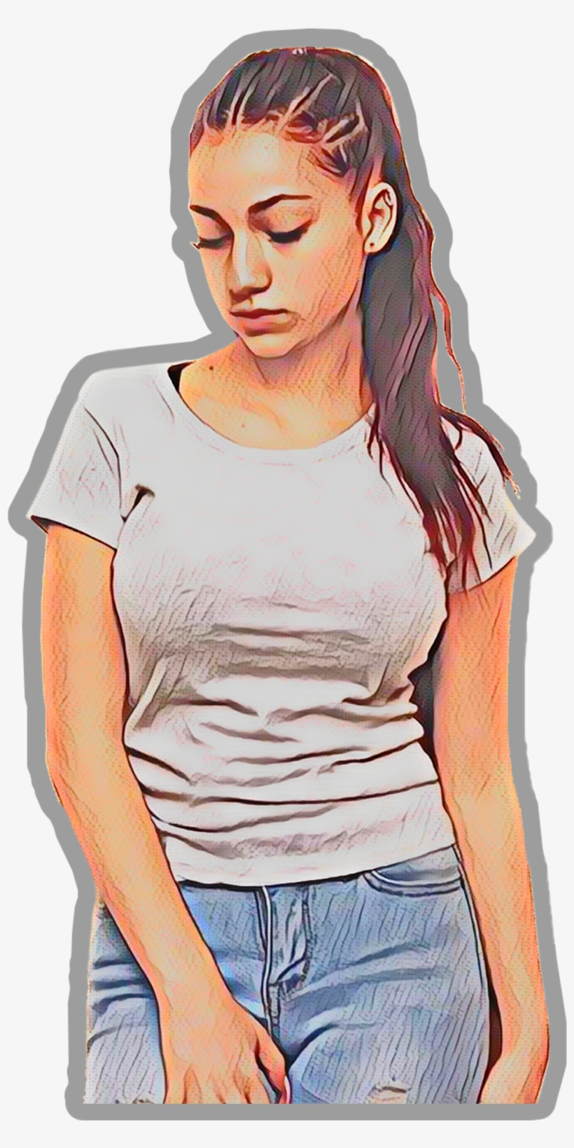#bhadbhabie, Daniellebregoli, Bregoli, Cash Me Ousside,, transparent png download