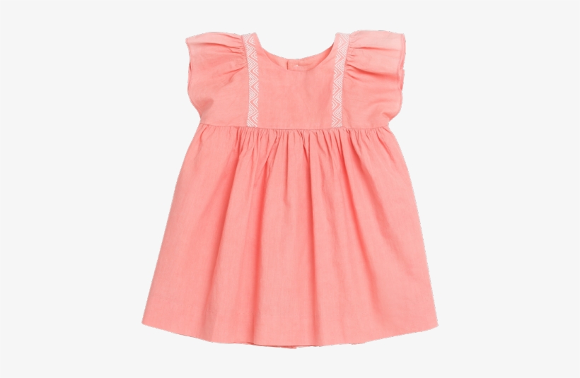 Lulu Babies' Dress Wild Pink - Day Dress, transparent png download