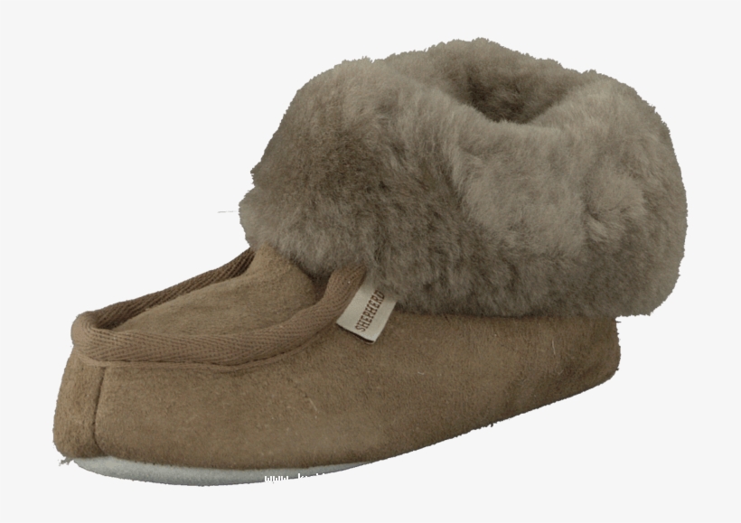 Shepherd Moa Stone 24167-04 Womens Suede Leather Sandals - Lasten Karvatossut, transparent png download