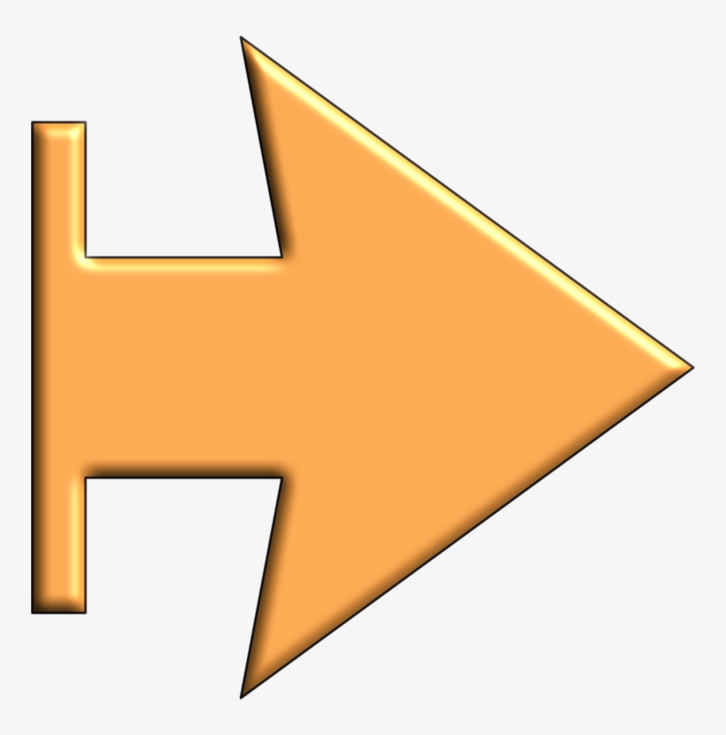 Triangle Line Yellow Orange, transparent png download