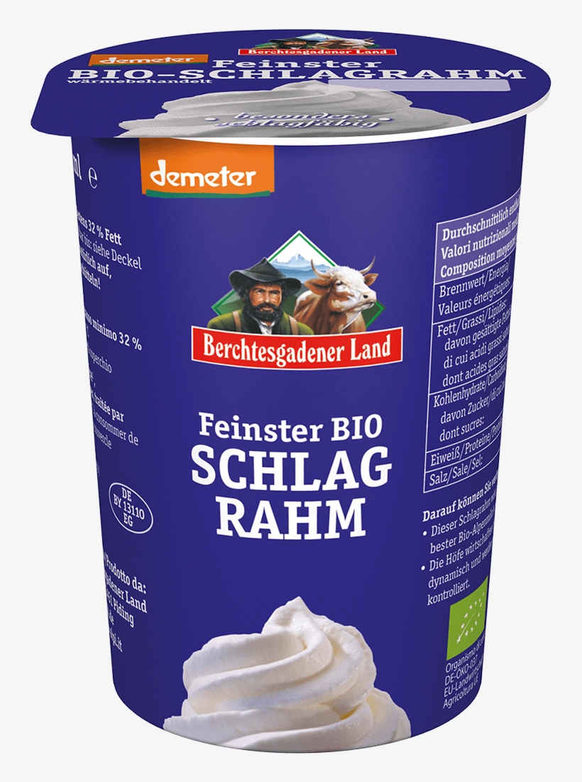 Finest Organic Whipped Cream - Cream, transparent png download