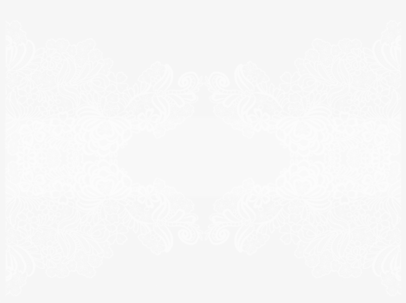 Filigree Lace On White - Lace, transparent png download