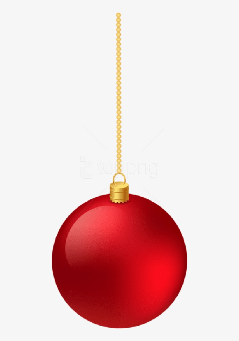 Free Png Christmas Classic Red Hanging Ball Png - Christmas Ornament  Transparent PNG - 480x1121 - Free Download on NicePNG, image size:820x1171