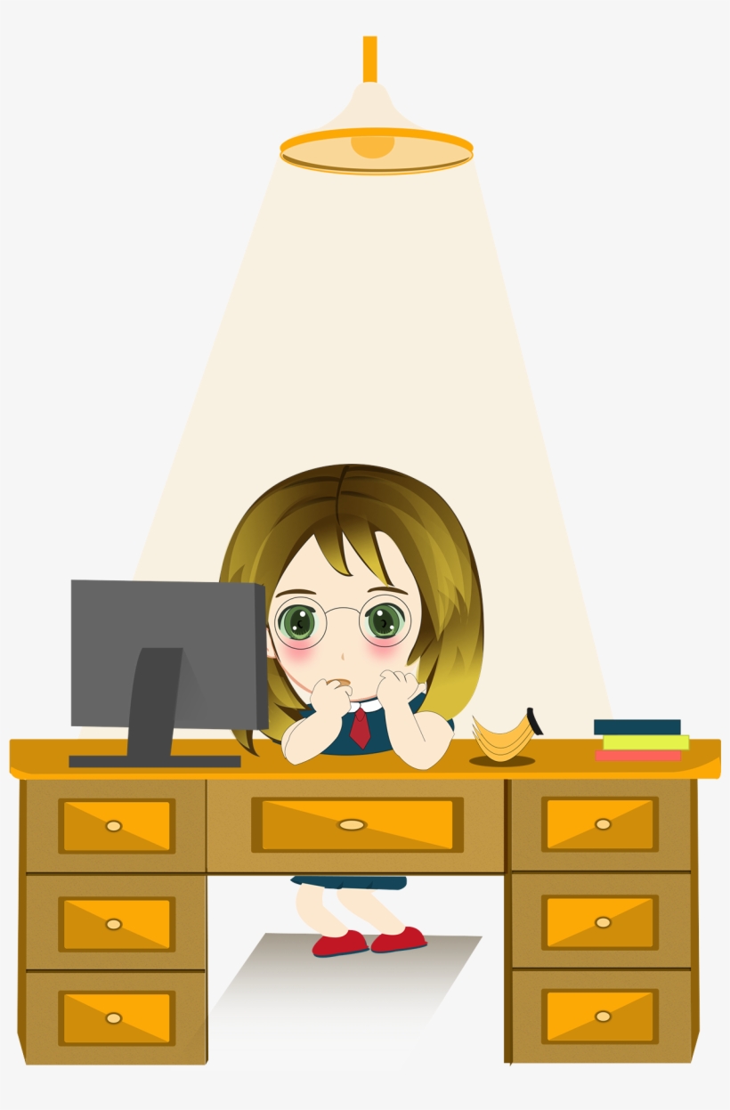 Cartoon Q Version Cute Female Love Png And Psd - Cartoon, transparent png download