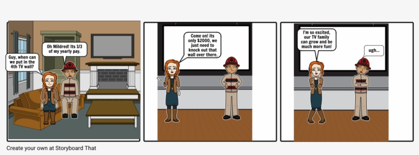 Farenheit 451 Cartoon - Cartoon, transparent png download