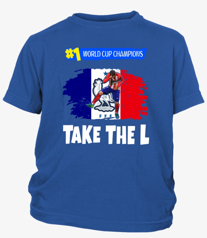 2018 France World Cup Champions Antoine Griezmann Take - Shirt, transparent png download