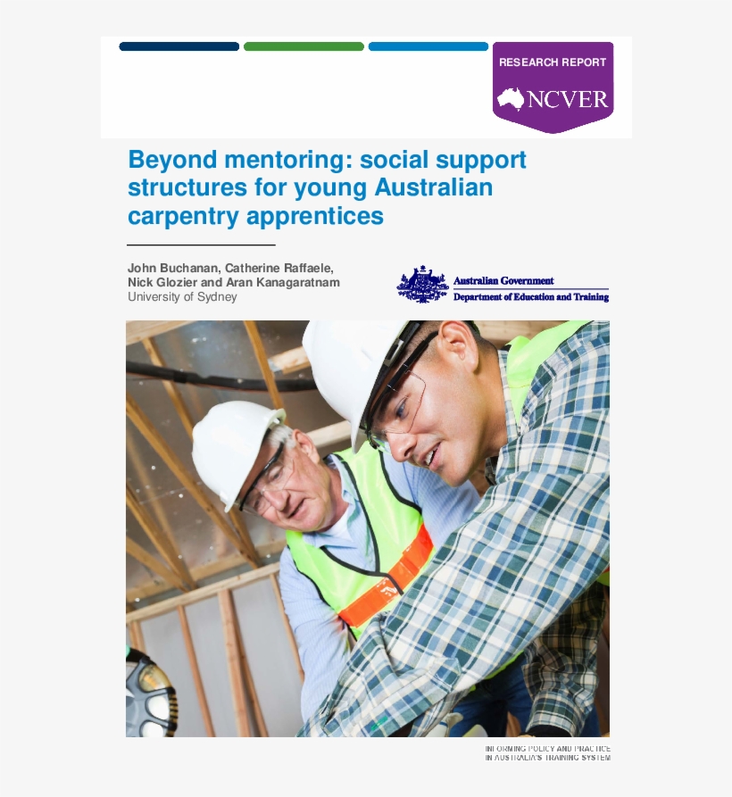 Social Support Structures For Young Australian Carpentry - Flyer, transparent png download