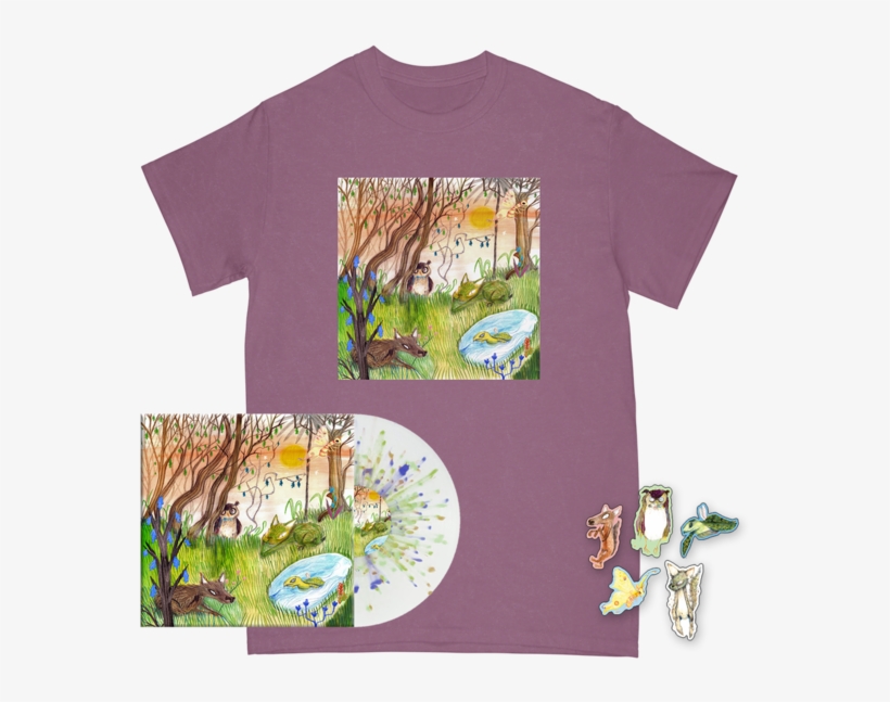 Animal Kingdom Cover Tee Magnet Set Vinyl - Tree, transparent png download