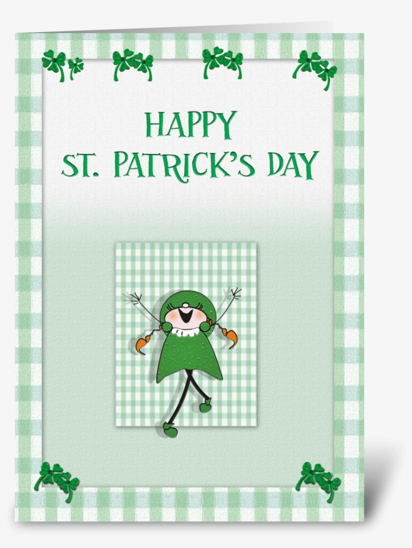 Patrick's Day, Fun Card - Cartoon, transparent png download