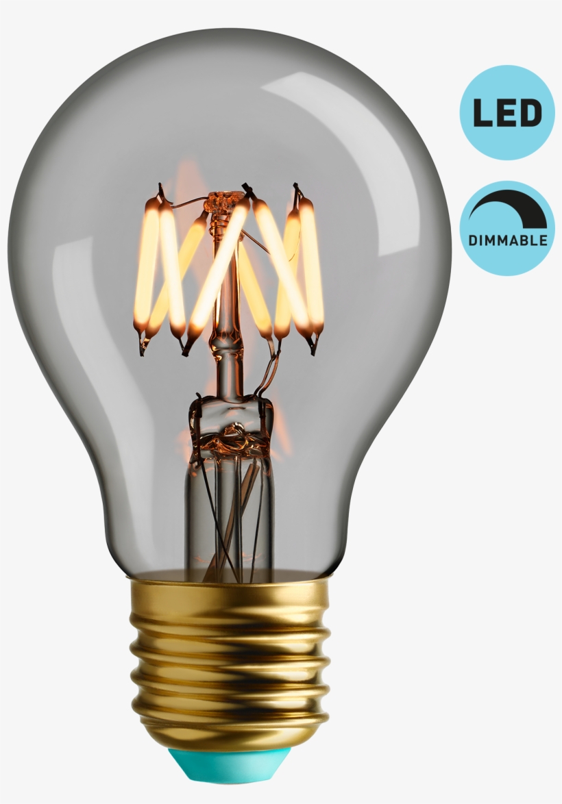 Wattnott Wanda Edison Style Led Light Bulb Clear 6f444b76, transparent png download